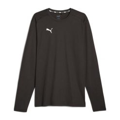 Longsleeve koszykarski męski PUMA Hoops Team Drycell LS Tee. Czarne bluzy męskie Puma, m, bez wzorów, sportowe, bez ramiączek, bez kaptura. Za 149.99 zł.