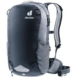 Plecak enduro Deuter Race 12 - black. Czarne plecaki damskie Deuter, bez wzorów, sportowe. Za 356.99 zł.