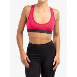 Biustonosz termoaktywny Sensor Merino DF Bra. Czerwone bielizna sportowa damska Sensor, xl, bez wzorów. Za 113.99 zł.