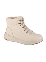 Skechers Śniegowce 144756-NAT Beżowy. Brązowe śniegowce damskie Skechers, bez zapięcia. Za 429.99 zł.