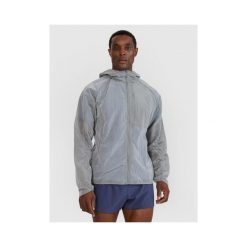 Kurtka do biegania Ultralight męska 4f 4FWSS25TTJAM698. Szare kurtki sportowe męskie 4F, m, bez wzorów, z poliamidu, bez kaptura, do biegania. Za 137.99 zł.