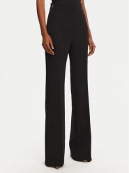 Babylon Spodnie materiałowe S00551 Czarny Regular Fit. Czarne spodnie materiałowe damskie Babylon, bez wzorów, z materiału. Za 409.99 zł.