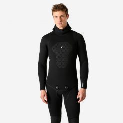 Kurtka do łowiectwa podw./freedivingu męska Decathlon SPF500 neopren Ocena 5 mm. Kurtki męskie Decathlon, m, bez wzorów, z gumy, sportowe, z kapturem. Za 489.99 zł.