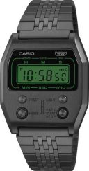 Zegarek Casio Zegarek męski Casio A1100B-1EF czarny. Czarne zegarki męskie Casio, bez wzorów. Za 809.00 zł.