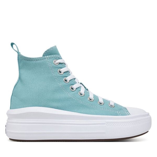 Trampki Converse. Zielone trampki i tenisówki damskie Converse, bez wzorów, bez zapięcia. Za 199.99 zł.