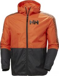 Kurtka męska Helly Hansen Active Wind pomarańczowa r. XL. Brązowe kurtki męskie Helly Hansen, m, bez wzorów, bez kaptura. Za 524.99 zł.