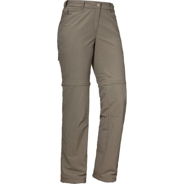 Spodnie trekkingowe damskie Schöffel Santa Fe Zip Off. Brązowe spodnie sportowe damskie Schöffel, na lato, bez wzorów, z nylonu, sportowe, trekkingowe. Za 262.00 zł.
