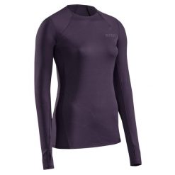 Koszulka sportowa z długim rękawem CEP Reflective damska. Fioletowe koszulki sportowe damskie CEP, s, bez wzorów, bez ramiączek, do biegania. Za 299.00 zł.