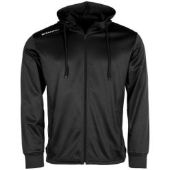 Bluza dresowa z kapturem zapinana na zamek Stanno Field. Czarne bluzy damskie STANNO, xl, bez wzorów, z dresówki, bez ramiączek, z kapturem. Za 171.50 zł.