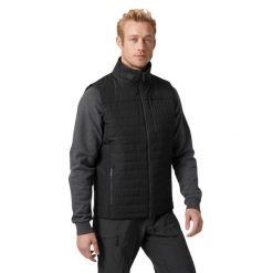 Kurtka bez rękawów Helly Hansen crew insulator 2.0. Czarne kurtki męskie Helly Hansen, s, bez wzorów, sportowe, bez kaptura. W wyprzedaży za 480.70 zł.