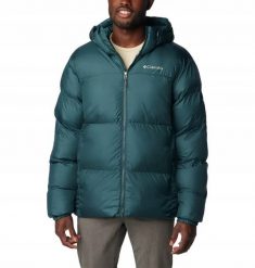 Kurtka męska Columbia Puffect Hooded Jacket 2008413414 granatowy XL. Niebieskie kurtki męskie Columbia, m, bez wzorów, bez kaptura. Za 467.92 zł.
