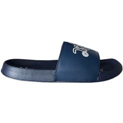 Klapki Lee Cooper LCW-24-42-2481MC niebieskie. Niebieskie klapki męskie bez wzorów, z syntetyku, bez zapięcia. Za 128.57 zł.
