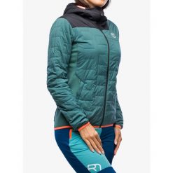 Kurtka skiturowa damska Ortovox Swisswool Piz Badus Jacket. Zielone kurtki sportowe damskie ORTOVOX, na zimę, xs, bez wzorów, bez ramiączek, bez kaptura, narciarskie. Za 1,238.99 zł.
