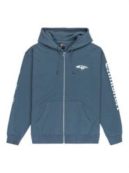 Quiksilver Bluza Old English EQYFT05156 Niebieski Oversize. Niebieskie bluzy męskie Quiksilver, l, bez wzorów, z bawełny, bez ramiączek, bez kaptura. Za 419.99 zł.