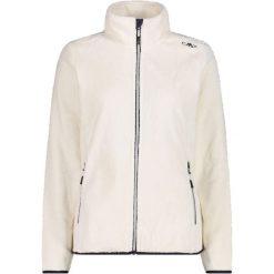 Bluza damska turystyczna CMP 38P1536. Białe bluzy damskie CMP, xl, bez wzorów, z materiału, sportowe, bez ramiączek, z kapturem. Za 300.95 zł.