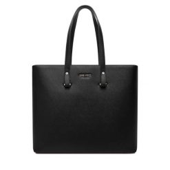 Torebka Nine West. Czarne shopperki damskie Nine West, bez wzorów, bez dodatków. Za 249.99 zł.