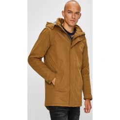 Only & Sons - Parka. Żółte parki męskie Only & Sons, l, bez wzorów, z bawełny, bez kołnierzyka, z kapturem. W wyprzedaży za 339.90 zł.