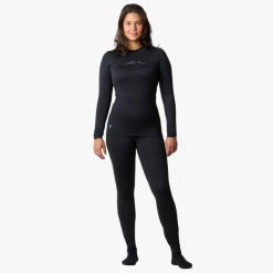 Zestawy szybkoschnące Turystyka Damska Swedemount Thermal Warm Baselayer Set. Czarne bielizna sportowa damska SWEDEMOUNT, bez wzorów. Za 249.99 zł.