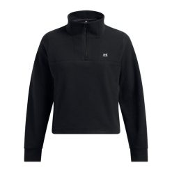 Bluza damska z zamkiem 1/2 Under Armour Expanse Fleece. Czarne bluzy damskie Under Armour, xs, bez wzorów, bez ramiączek, bez kaptura. W wyprzedaży za 293.00 zł.