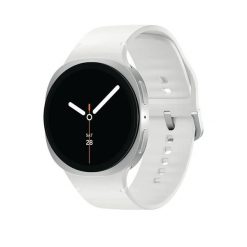 Zegarek smart Samsung Galaxy Watch8 40mm Srebrny. Szare, cyfrowe zegarki męskie SAMSUNG, bez wzorów, srebrne. Za 1,576.55 zł.