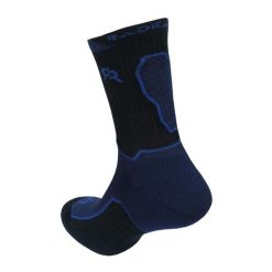 Skarpety termoaktywne turystyczne Rough Radical Crew na zimę i lato. Niebieskie skarpety męskie ROUGH RADICAL, bez wzorów. Za 29.90 zł.