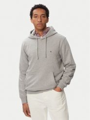 Tommy Hilfiger Bluza Essential Terry MW0MW37235 Szary jasny Regular Fit. Szare bluzy męskie Tommy Hilfiger, m, bez wzorów, z bawełny, bez ramiączek, bez kaptura. Za 449.99 zł.