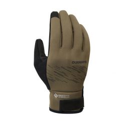 Rękawice Shimano Windstoper Insulated. Brązowe rękawiczki damskie Shimano, bez wzorów. Za 311.50 zł.