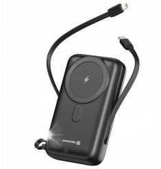 Powerbank Swissten POWERBANK SWISSTEN 20000 mAh Qi PD 20W bezprzewodowe+ KABLE USB-C LIGHTNING. Powerbanki SWISSTEN. Za 330.00 zł.