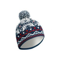 Czapka narciarska JACQUEMART. Niebieskie czapki damskie WED'ZE, bez wzorów, z elastanu, klasyczne. Za 39.99 zł.