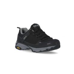 Buty trekkingowe męskie Magellan wodoodporne i oddychające. Czarne trekkingi męskie DLX, z softshellu, bez zapięcia. Za 518.99 zł.