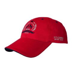 Czapka baseballowa START Boris. Czerwone czapki damskie START, bez wzorów, sportowe. Za 75.99 zł.