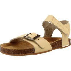 Sandały BLANDITOS PONZABD Żółty. Żółte sandały damskie BLANDITOS BY CRIO'S, bez wzorów, ze skóry, bez obcasa, bez zapięcia. Za 192.99 zł.