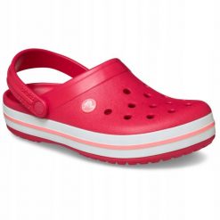 Chodaki Klapki Unisex Crocband 11016 Clog 45-46. Białe klapki męskie Crocs, bez wzorów, z materiału, bez zapięcia. Za 289.99 zł.