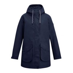 Damska Kurtka Wodoodporna Norana. Niebieskie kurtki sportowe damskie Regatta, bez wzorów, bez ramiączek, bez kaptura, trekkingowe. Za 325.99 zł.