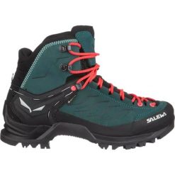 Buty trekkingowe damskie Salewa MTN Trainer Mid GTX zielone r. 41. Zielone obuwie trekkingowe damskie Salewa, bez zapięcia. Za 938.99 zł.