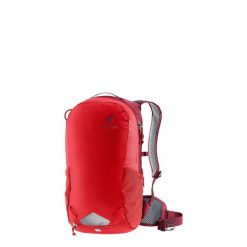 Plecak enduro Deuter Race 12 - cherry/masala. Czerwone plecaki damskie Deuter, bez wzorów, sportowe. Za 350.99 zł.