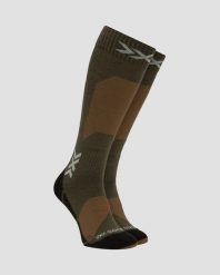 Skarpety unisex X-Socks SKI DISCOVER MERINO OTC SAND/DARK SAND M101. Brązowe skarpetki damskie X-Socks, bez wzorów, z wełny. Za 170.00 zł.