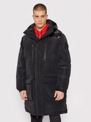 Calvin Klein Kurtka puchowa High Shine K10K107931 Czarny Regular Fit. Czarne kurtki męskie Calvin Klein, m, bez wzorów, z puchu, bez kaptura. Za 1,399.00 zł.