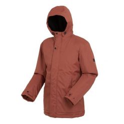 Kurtka turystyczna zimowa męska Sterlings IV Regatta. Brązowe kurtki męskie Regatta, na zimę, l, bez wzorów, z polaru, eleganckie, bez kaptura. Za 229.99 zł.