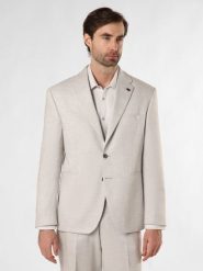 Finshley & Harding London kurtka modułowa z zawartością lnu - BIG Mężczyźni Comfort Fit szary, 50. Szare kurtki męskie Finshley & Harding London, m, bez wzorów, bez kaptura. Za 599.95 zł.