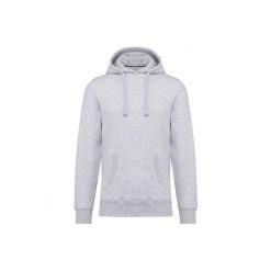 Bluza z kapturem Kariban. Białe bluzy męskie KARIBAN, m, bez wzorów, z kapturem. Za 193.50 zł.