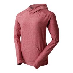 Bluza damska z kapturem Dare 2B Sprint City. Czerwone bluzy damskie Dare 2B, bez wzorów, z elastanu, bez ramiączek, z kapturem. Za 164.00 zł.