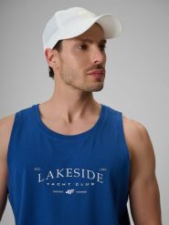 4F Czapka z daszkiem strapback uniseks - biała XS/S (56cm). Białe czapki damskie 4F, bez wzorów, klasyczne. Za 59.99 zł.