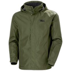 Kurtka Helly Hansen dubliner. Zielone kurtki sportowe damskie Helly Hansen, bez wzorów, bez ramiączek, bez kaptura, trekkingowe. Za 339.99 zł.