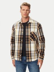 JOOP! Jeans Koszula Jjsh-186Hadi26-W 30103720 Brązowy jasny Regular Fit. Brązowe koszule męskie JOOP! Jeans, m, bez wzorów, z bawełny, bez kołnierzyka, bez ramiączek. Za 714.99 zł.