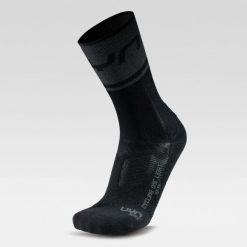 Skarpety rowerowe WOMAN CYCLING ONE LIGHT SOCKS r.35-36. Czarne skarpetki damskie UYN, bez wzorów. Za 109.99 zł.
