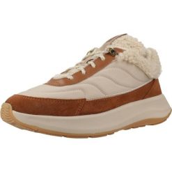 Buty FITFLOP MODE FLOW SHEARLING-MIX SNE Brązowy. Brązowe obuwie trekkingowe damskie FIT FLOP, ze skóry, bez zapięcia. W wyprzedaży za 496.65 zł.