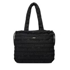 Torebka Tommy Jeans. Czarne shopperki damskie Tommy Jeans, bez wzorów, z jeansu, bez dodatków. Za 529.99 zł.