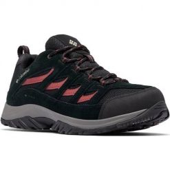 Buty trekkingowe męskie Columbia Męskie Crestwood Waterproof. Czarne buty zimowe męskie Columbia, bez wzorów, z materiału, bez obcasa, bez zapięcia. Za 339.00 zł.