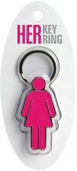 IF Her keyring - brelok do kluczy kobieta (5035393961022). Okulary przeciwsłoneczne damskie IF. Za 10.64 zł.